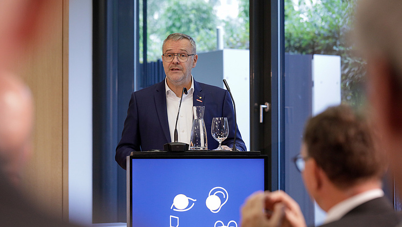 ZDH-Präsident Jörg Dittrich beim Parl. Abend der Gesundheitshandwerke 2024